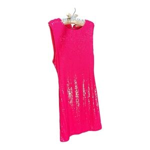 Alice + Olivia Shimmering Pink Dress